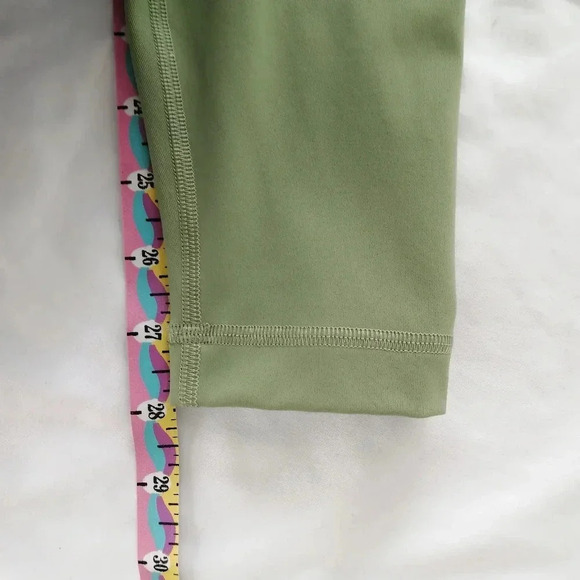 Lululemon Wunder Under High Rise 28" Legging Tights Vista Green Size 6 - Picture 14 of 15